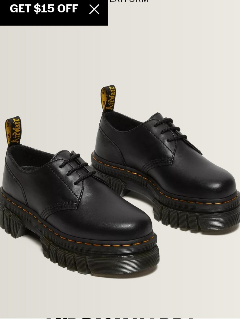 Dr. Martens Audrick 3-Eye Shoe